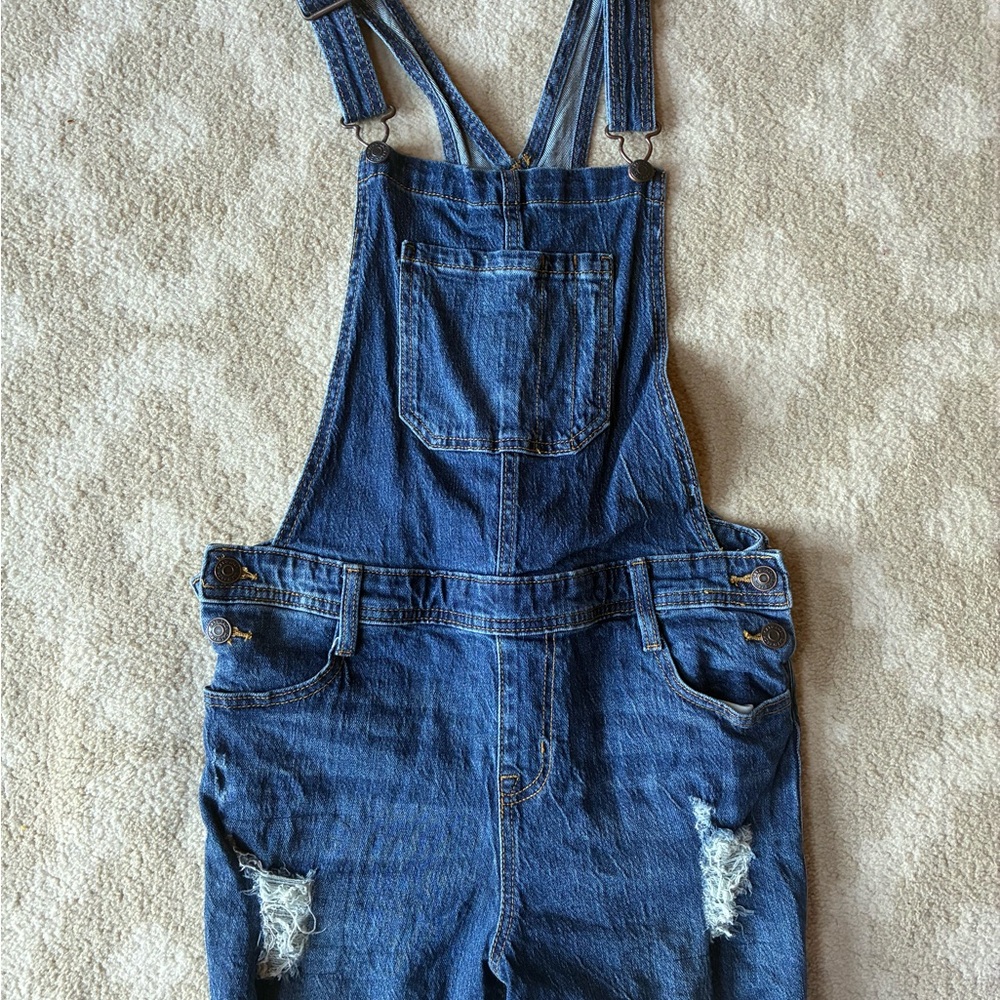 Cat & Jack Blue Denim Overalls